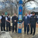 Trinity Donates AED to Atkinson PD new “Emergency Call Box”